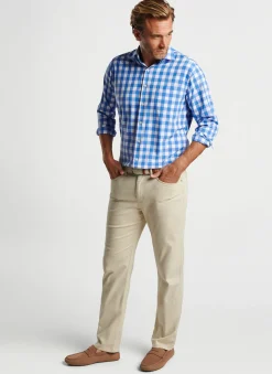 Peter Millar Sport Shirts|Van Ness Performance Poplin Sport Shirt