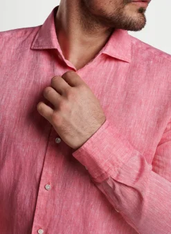 Peter Millar Sport Shirts|Veneto Linen Sport Shirt