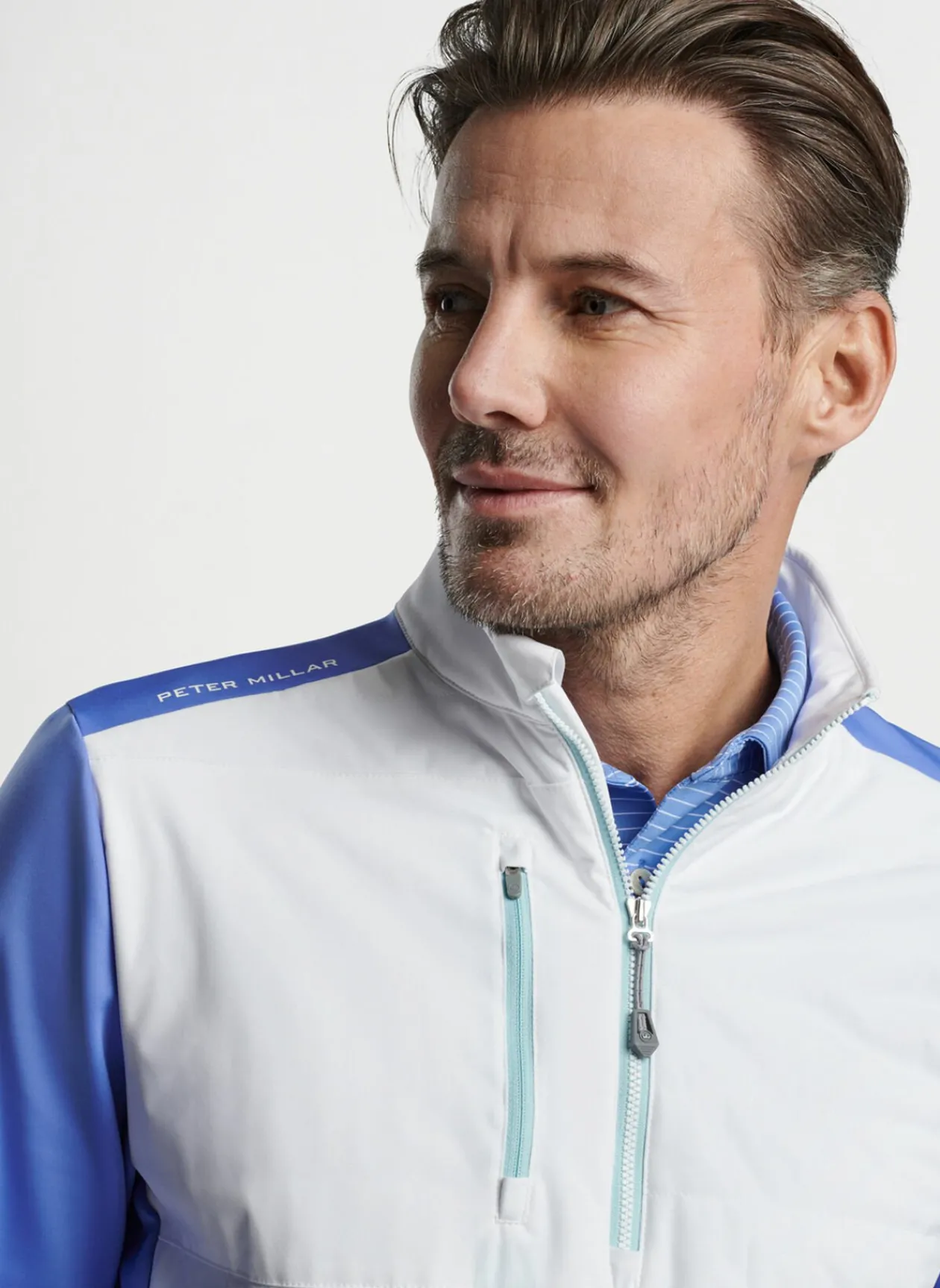 Peter Millar Jackets|Weld Elite Hybrid Half-Zip