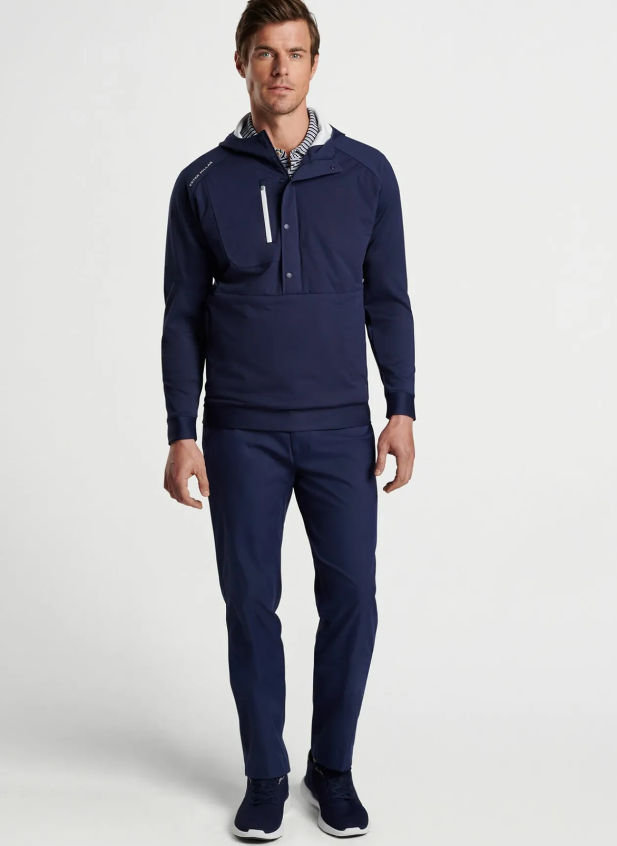 Peter Millar Pullovers & Hoodies|Weld Half Snap Hoodie