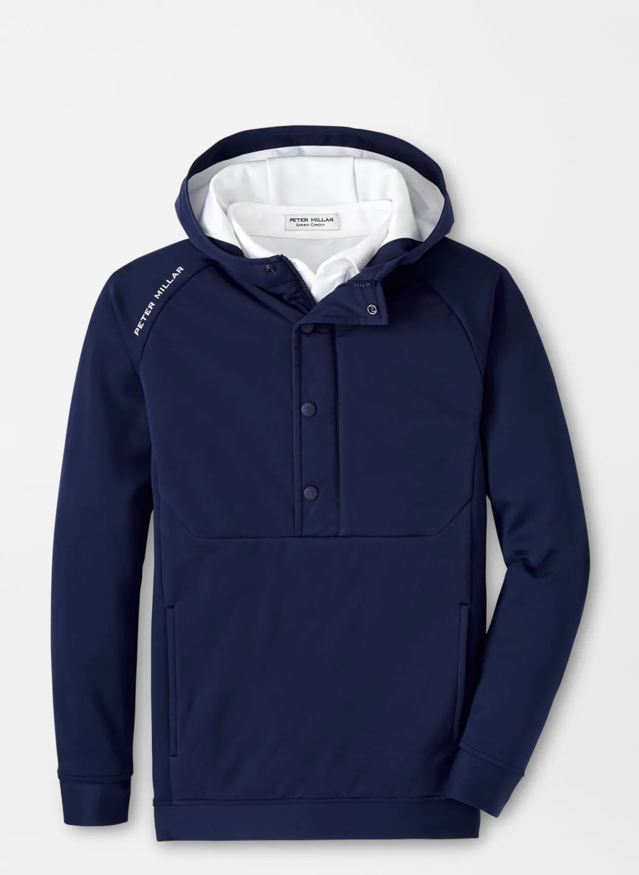 Peter Millar Youth|Weld Youth Half Snap Hoodie