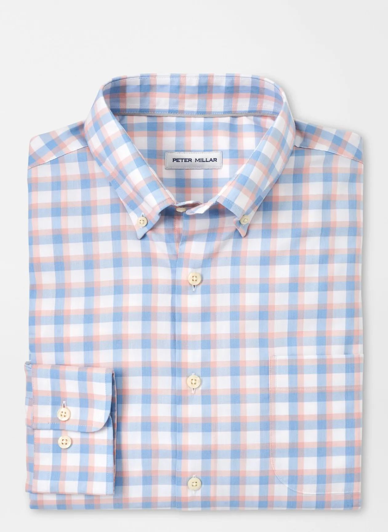 Peter Millar Sport Shirts|Wilkeson Crown Lite Cotton-Stretch Sport Shirt