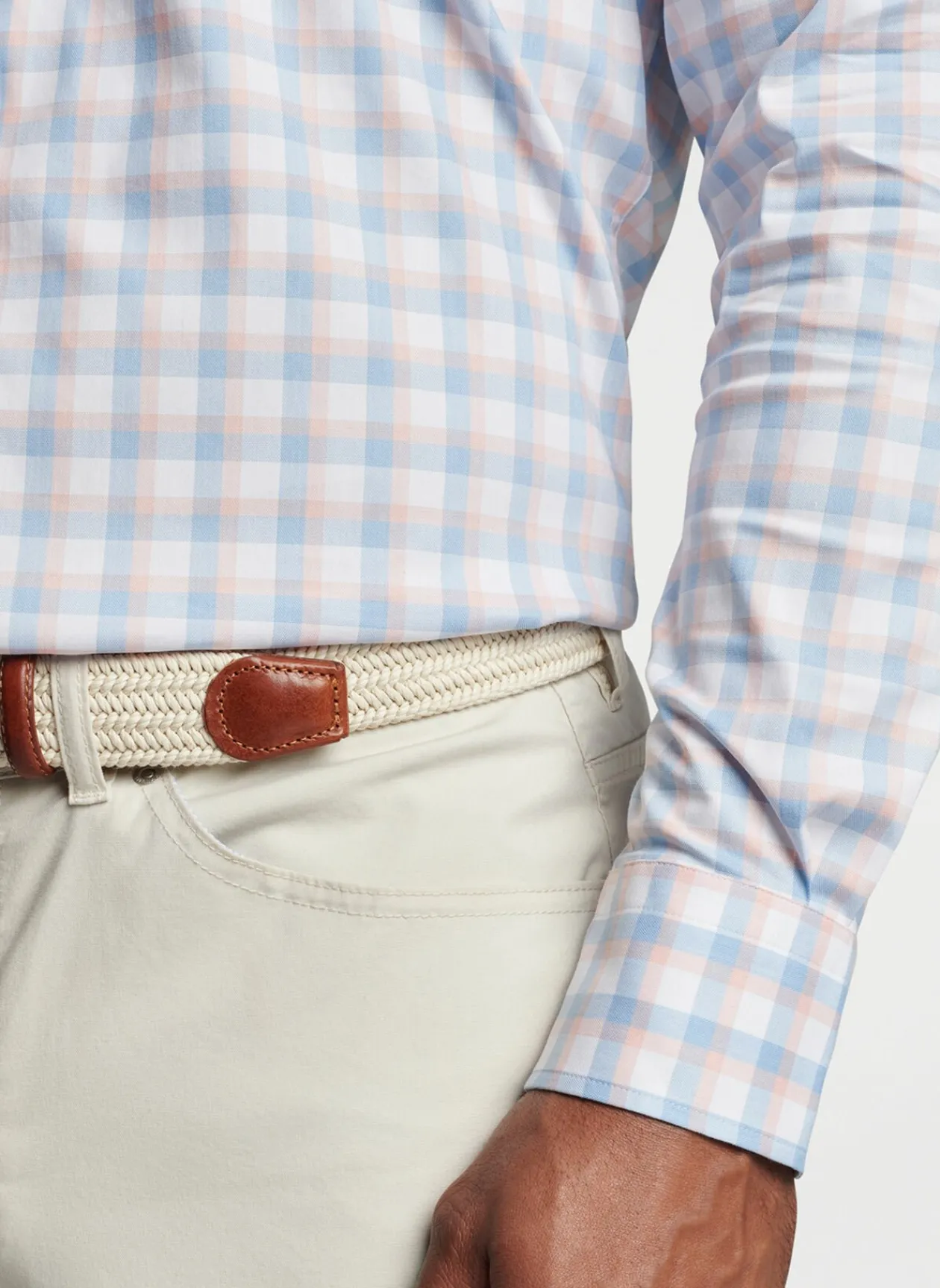 Peter Millar Sport Shirts|Wilkeson Crown Lite Cotton-Stretch Sport Shirt