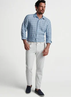 Peter Millar Sport Shirts|Woodlawn Linen Sport Shirt