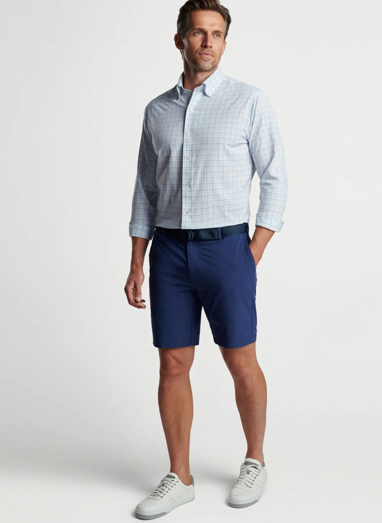 Peter Millar Sport Shirts|Wynton Performance Poplin Sport Shirt